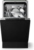 Klarstein Velaire zmywarka 60 cm – wolnostojąca, 14 miejsc, 9 programów, 42 dB, klasa energetyczna A, AquaStop, zabezpieczenie przed dziećmi, zmywarka 60 cm, stal nierdzewna
