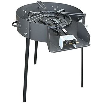 Flores Cortes – Grill okrągły z podstawami 600 mm. Do drewna i węgla drzewnego.