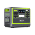 FOSSIBOT-Polska F2400 przenośna stacja zasilania, Generator solarny 2048 Wh LiFePO4 akumulator zapasowy z wyjściami 2400 W AC Z kontrolą APP