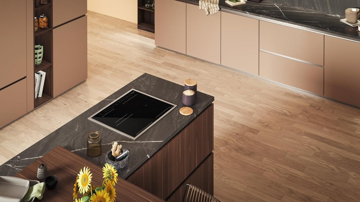 Bauknecht BS 5460C CPFT indukcyjna funkcja wzmacniacza płyty grzewczej, CleanProtect-Touch Control, sterowanie Flexi Duo-Simmer, wskaźnik ciepła resztkowego