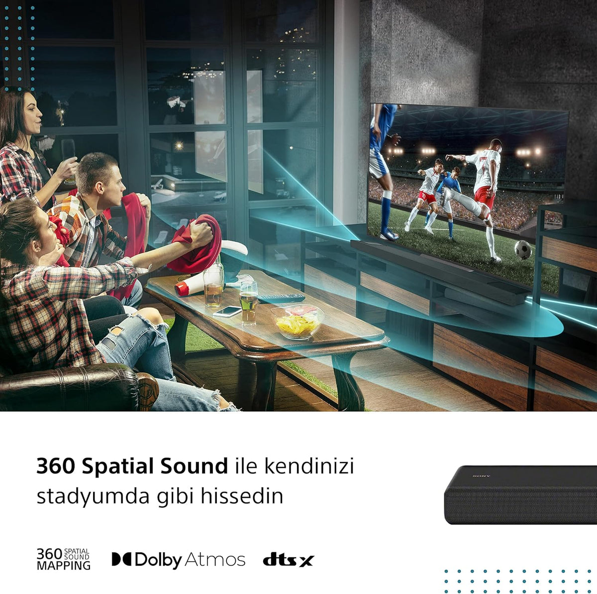 Sony Hta3000.Cel HTA3000.CEL Głośnik, Czarny, ‎12,8 x 95 x 6,4 cm