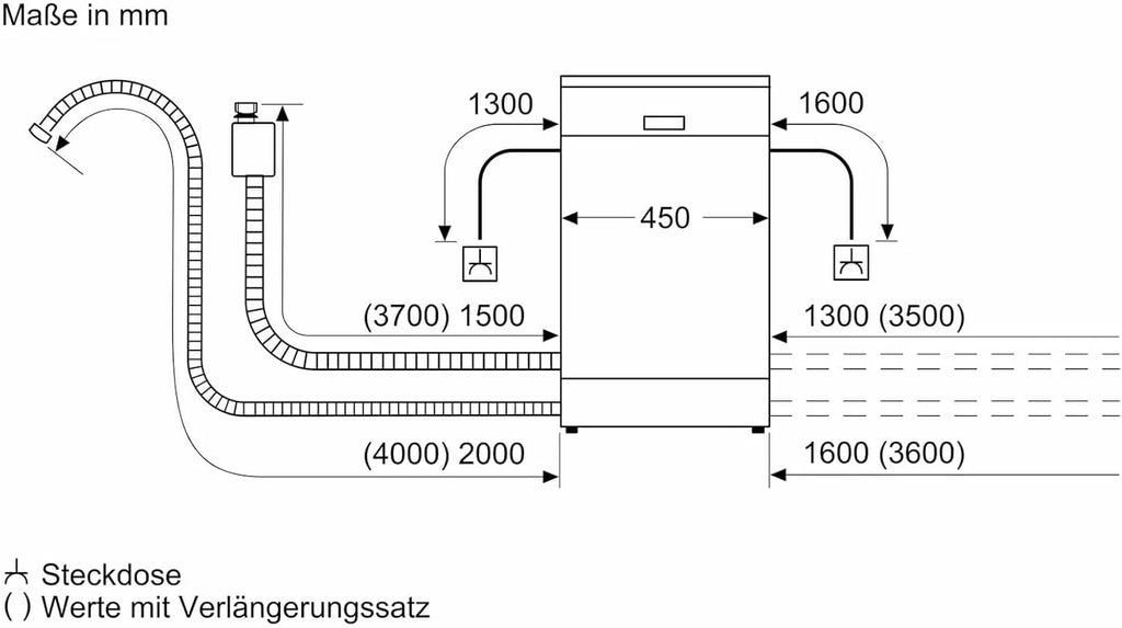 Siemens SR53HS74KE, iQ300, inteligentna, częściowo zintegrowana zmywarka, 45 cm, program Eco 50°C, varioSpeed Plus, kosz górny z regulacją wysokości, rackmatik, zabezpieczenie przed dziećmi