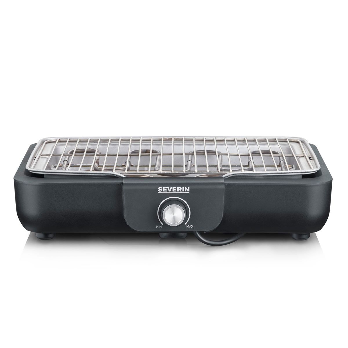Grill stołowy Severin PG 8554 z rusztem - 2300 W, czarny