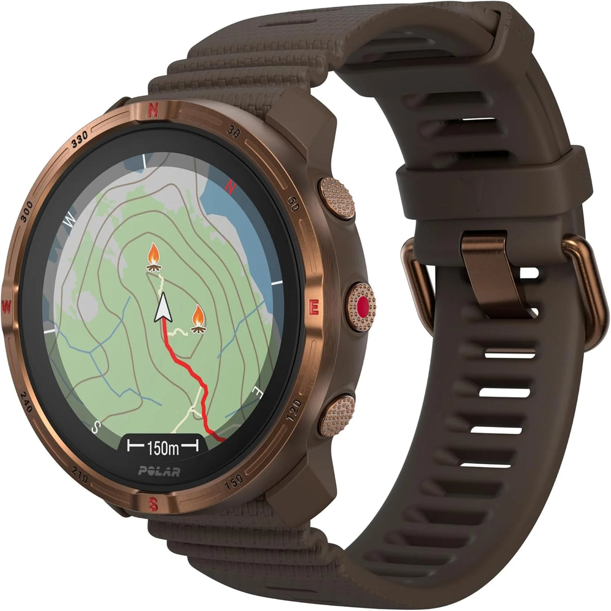 Polar Grit X2 outdoorowy zegarek z GPS – wyświetlacz AMOLED, mapy offline, GPS o podwójnej częstotliwości, EKG z nadgarstka, biosensory Elixir, TrainingPeaks, SpO2, do 7 dni pracy na baterii
