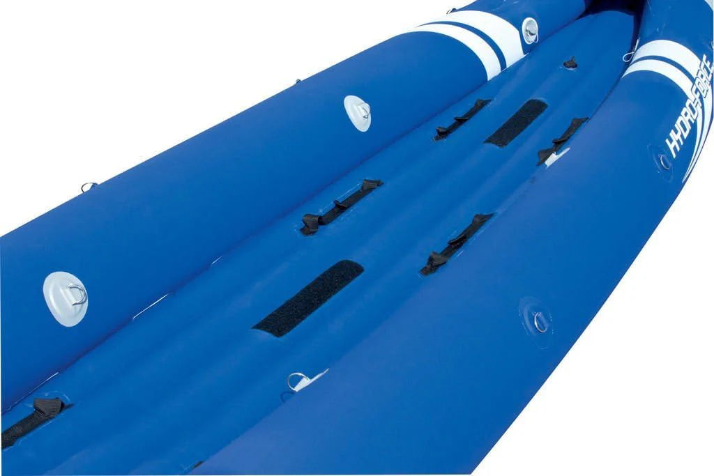 Bestway Śruba X2 dla dwóch osób nadmuchiwany kajak żagiel z pompą i 2 aluminiowe wiosła.