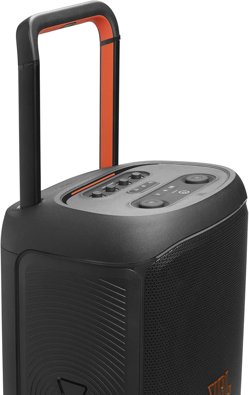 JBL Partybox 520 bezprzewodowy głośnik imprezowy Bluetooth, przenośny, czas odtwarzania 15 H, dynamiczny pokaz świetlny, IPX4, AI Sound Boost, wejście mikrofonowe, czarny