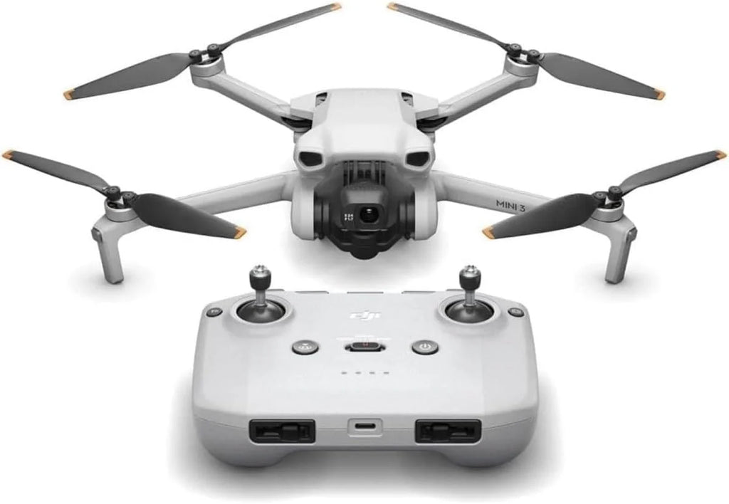 DJI Mini 3 Fly More Combo(DJI RC) Lekki i Składany Dron z Minikamerą z Opcją Nagrywania Wideo w Jakości 4K HDR, 38-Minutowym Czasem Lotu, True Vertical Shooting i Inteligentnymi Funkcjami, C0