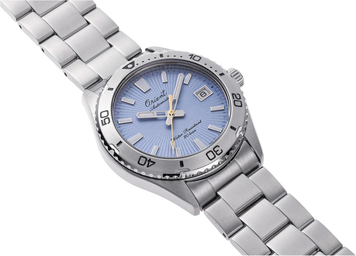 Orient Sport Mako 40 mm - automatyczny zegarek męski z ręcznym nakręcaniem, wodoodporny AC0Q