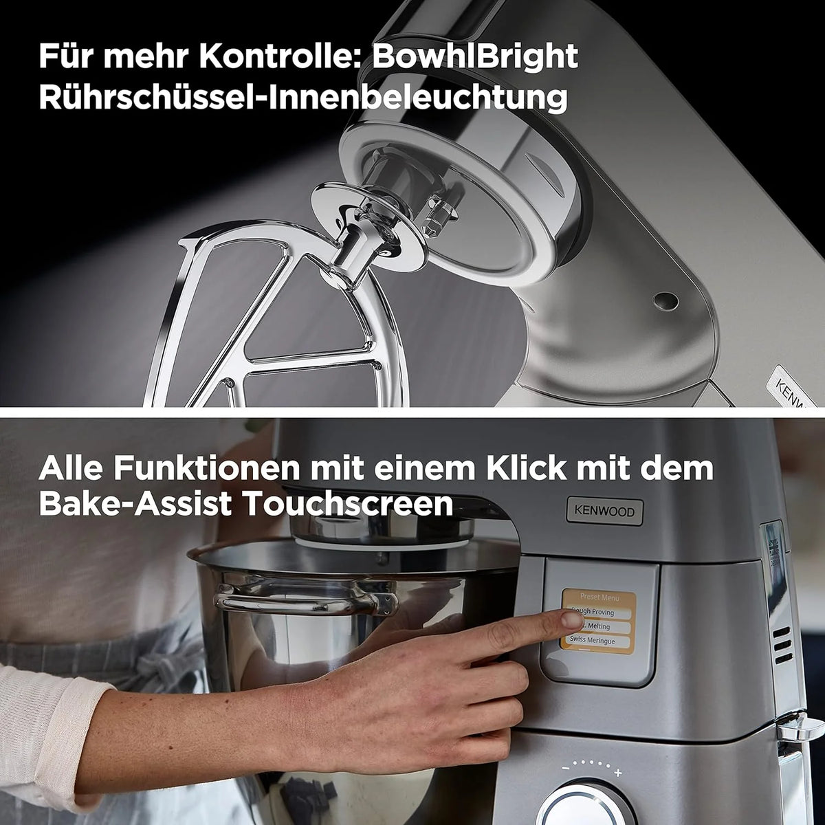 Kenwood Titanium Chef Patissierxl Robot Kuchenny, Srebrny, 1400 W