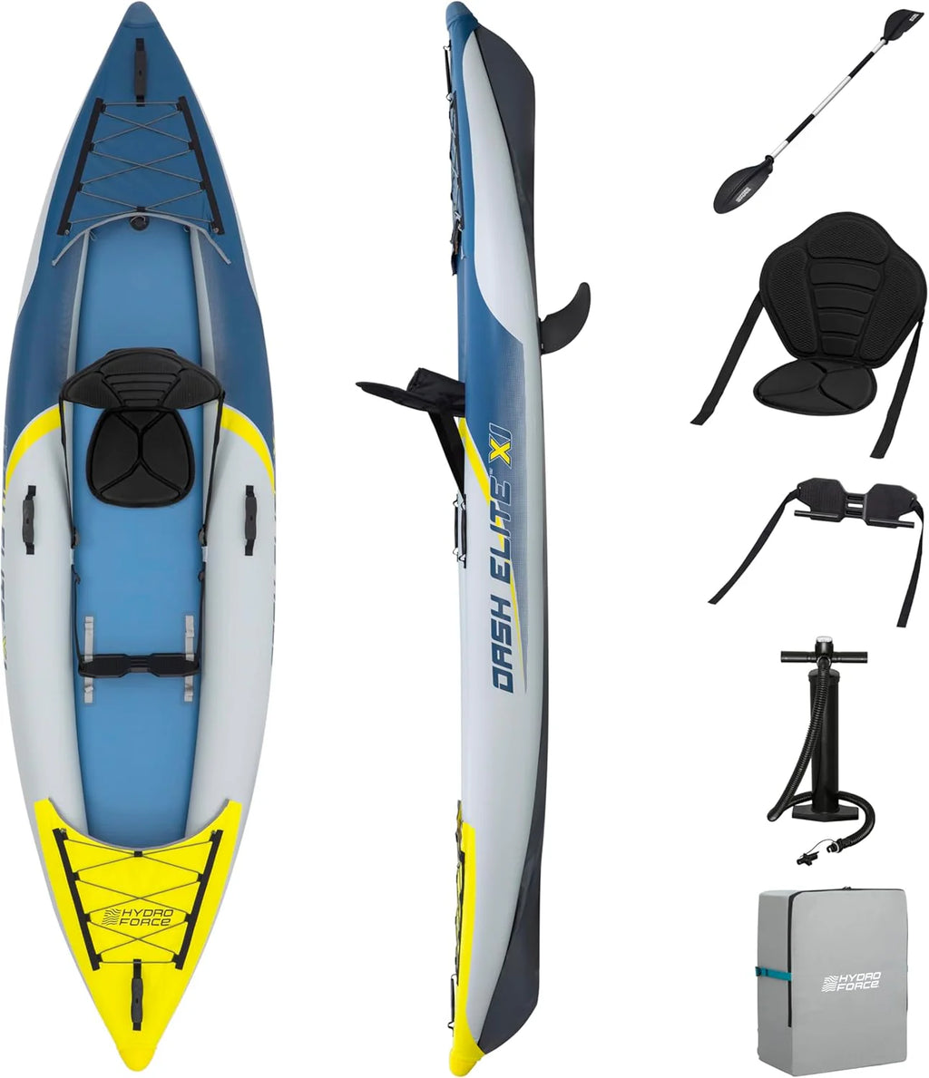 Bestway Kajak Dash Elite X1, 11 stóp x 36 cali lub 3,35 x 92 cm x 30 cm