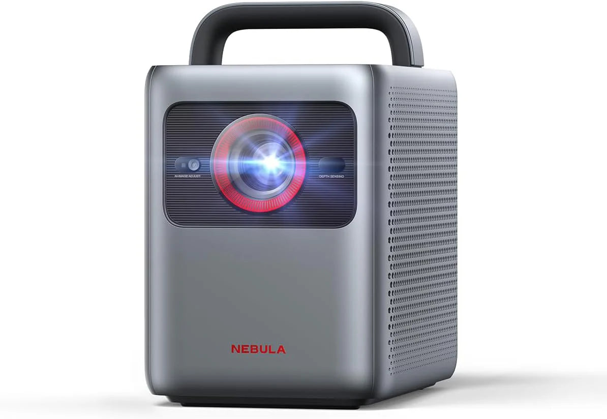 Inteligentny projektor NEBULA Cosmos 4K SE, projektor 4K o wysokiej jasności z Dolby Vision, ogromny ekran 200 cali, jasność 1800 ANSI lumenów, HybridBeam (laser + LED), poprawiona jakość obrazu