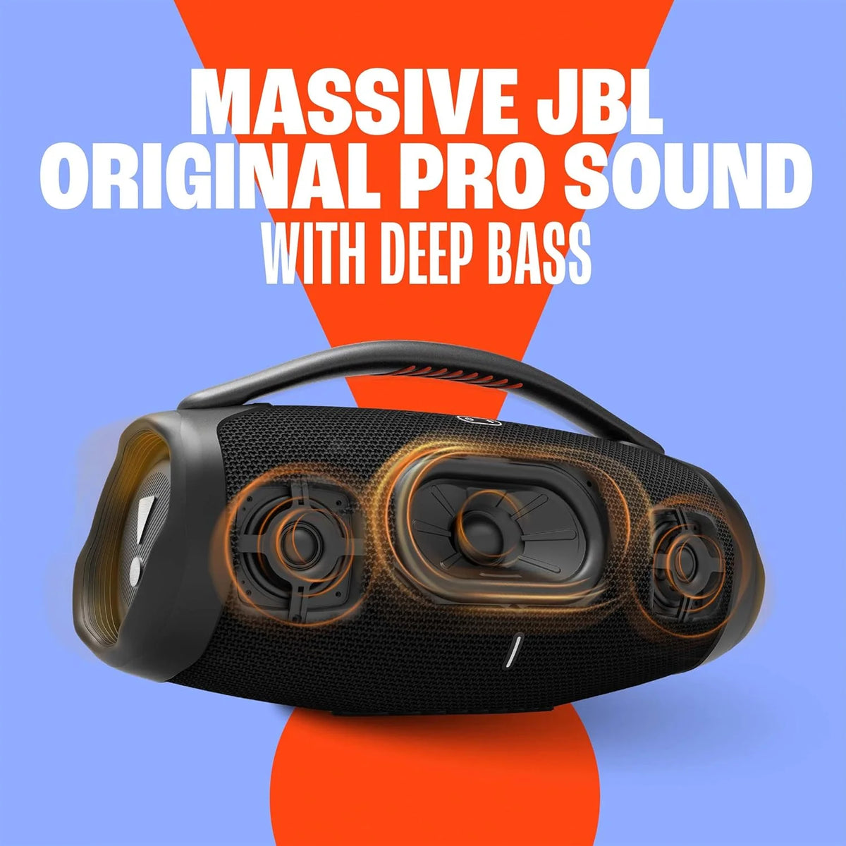 Jbl Boombox 3 Wi-Fi 6925281953859 Głośnik Przenośny, Czarny, 48,24 cm x 25,69 cm x 19,97cm
