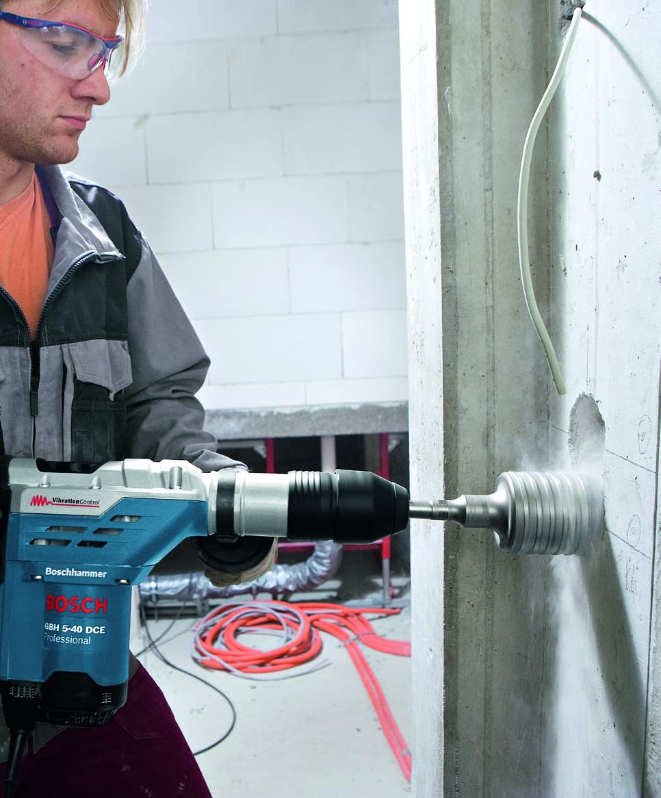 Bosch Professional: młot udarowo-obrotowy GBH 5-40 DCE (1 150 W, uchwyt SDS max, nominalna prędkość obrotowa 165 – 330 min-1, walizka)