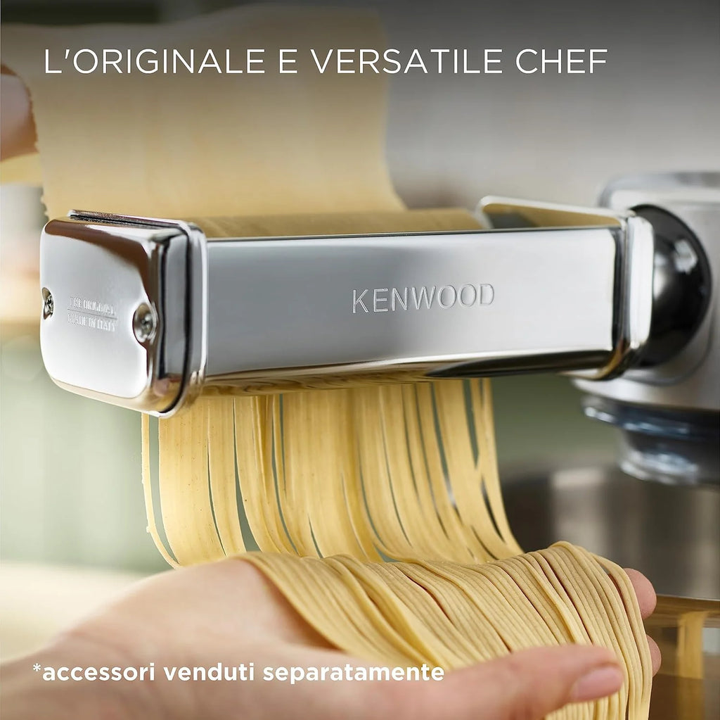Kenwood KVC3100S Maszyna do pieczenia z ruchem planetarnym Baza, mikser i młynek do mięsa posrebrzanego