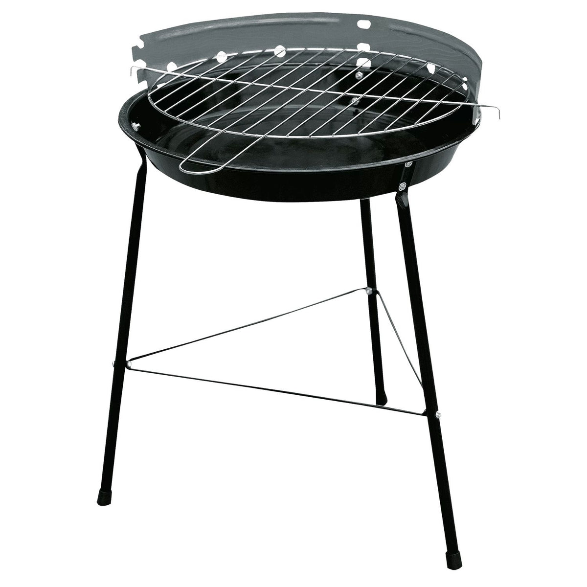 Grill węglowy w ogrodzie