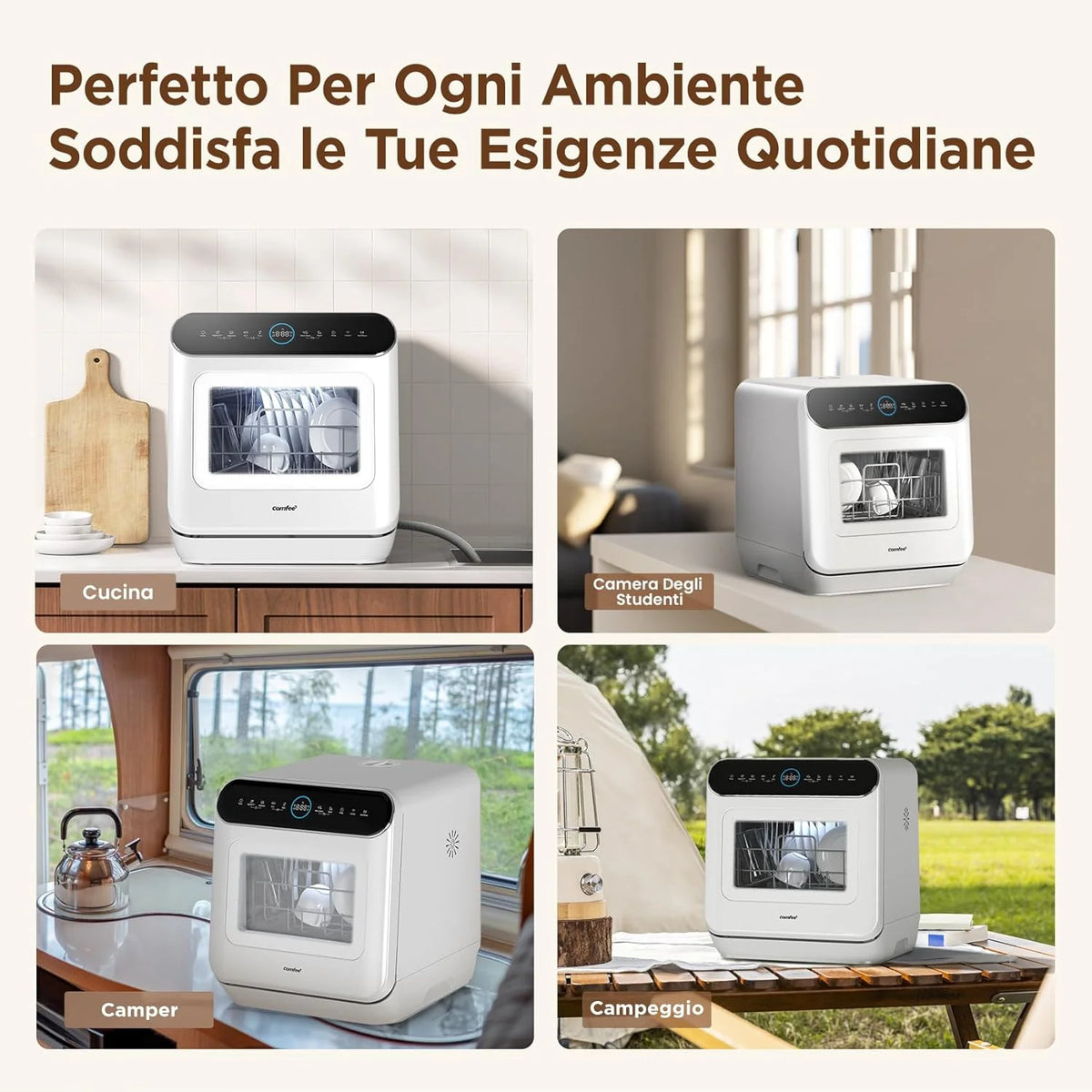 COMFEE' Countertop dishwasher