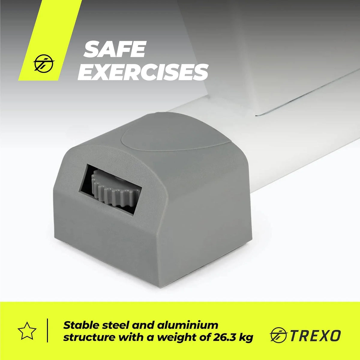 TREXO Wioślarz z magnetycznym systemem oporu 1-16, koło zamachowe 3,5 kg, wskaźnik wagi, stabilna konstrukcja, ergometr, trener wioślarski I RM100