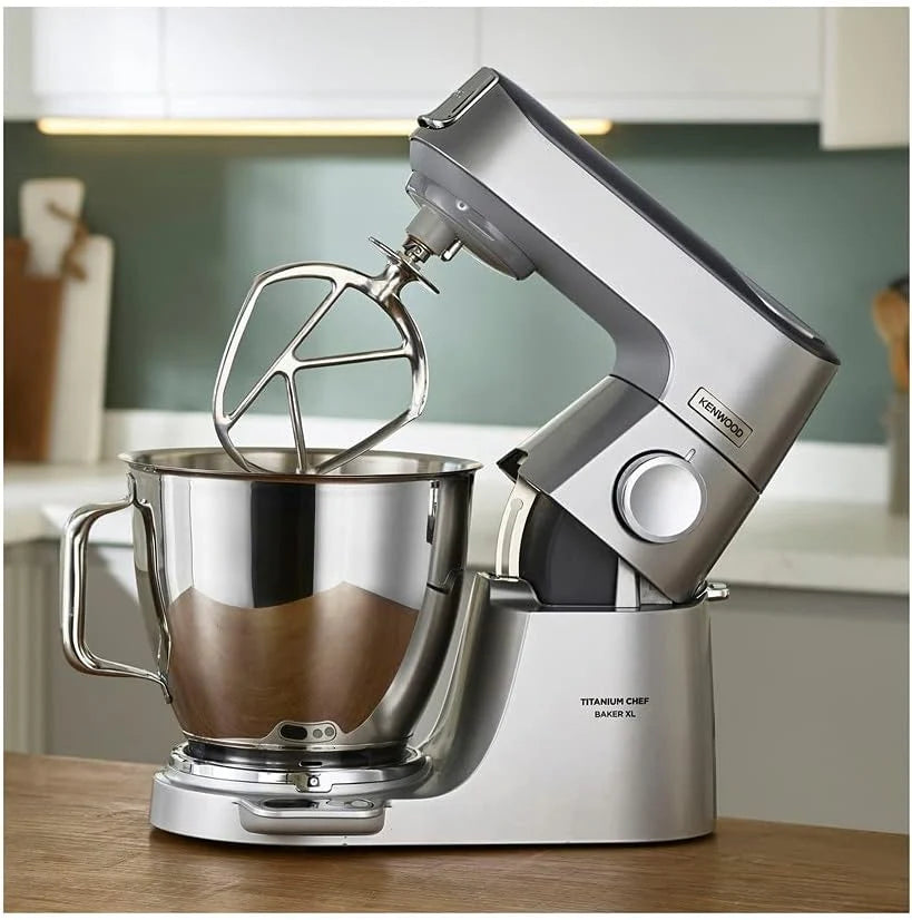 Kenwood Titanium Chef Baker Xl Mikser Stojący, Srebrny, 6,7 l