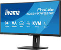 iiyama XCB3497WQSNP-B1 34, VA, 3440 x 1440/120 Hz, 2HDMI/1DP/1USBC, HAS, RJ45, PD95W, KVM